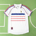 France 1998 World Cup Away Retro Fan Version Soccer Jersey