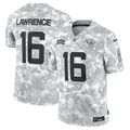 Men's Jacksonville Jaguars Trevor Lawrence #16 Arctic Camo 2024 Salute to Service Limited Jerseys