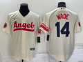Men's Los Angeles Angels Tyler Wade #14 Cream City Connect Replica Player Jerseys