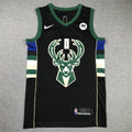 Men's Milwaukee Bucks Damian Lillard #0 Black Swingman Jerseys