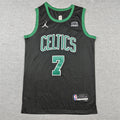 Jaylen Brown #7 Boston Celtics Statement Edition Swingman Jersey – Black NBA Fan Gear