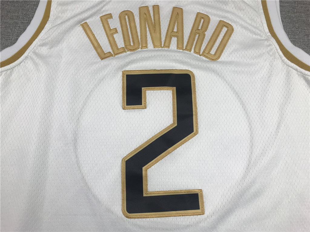 Men's LA Clippers Kawhi Leonard #2 White Swingman Player Jerseys