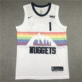 Men's Denver Nuggets Michael Porter Jr. White Swingman Player Jerseys