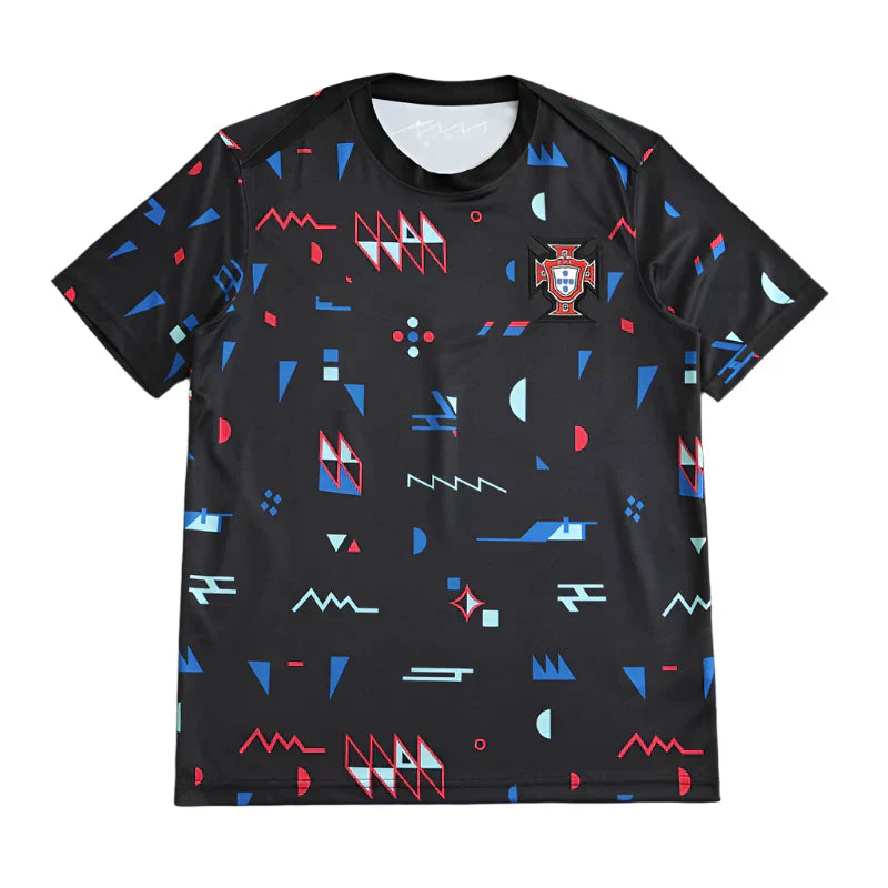 Portugal Black Training Suit 2024/25 | Fan Version Tracksuit