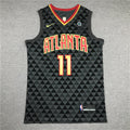 Men's Atlanta Hawks Trae Young #11 Black Swingman Jerseys