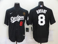 Men's Los Angeles Dodgers Kobe Bryant #8 Black Replica Baseball Jerseys