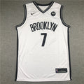 Men's Brooklyn Nets Kevin Durant White 2019 Fast Break Player Movement Jerseys
