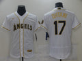 Men's Los Angeles Angels Shohei Ohtani #17 White Sewn Baseball Jerseys