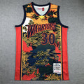 Stephen Curry #30 Golden State Warriors Mitchell & Ness 2023 Year of the Rabbit Chinese New Year Limited Edition Hardwood Classics Swingman Jersey