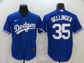 Men's Los Angeles Dodgers Cody Bellinger #35 Blue Replica Baseball Jerseys