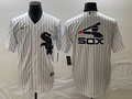 Men's Chicago White Sox White Home Replica Player Jerseys