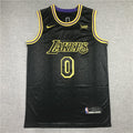 Men's Los Angeles Lakers Russell Westbrook Black City Edition Swingman Jerseys
