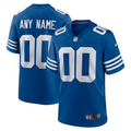 Custom1 Indianapolis Colts Royal Alternate Jerseys