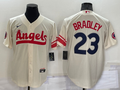 Men's Los Angeles Angels Archie Bradley #23 Cream City Connect Replica Player Jerseys