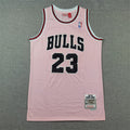 Michael Jordan #23 Chicago Bulls Mitchell & Ness Pink 1997-98 Hardwood Classics Swingman Jersey