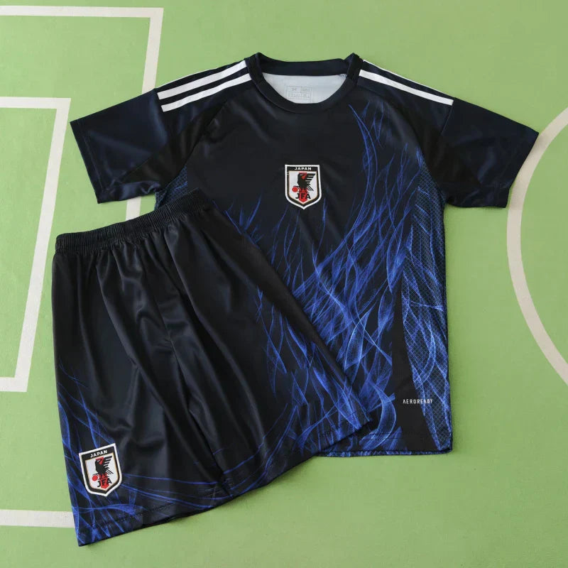 Japan National Team Y-3 Kids Kit 2024/25 — Jersey & Shorts Set