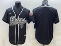 Men's Chicago Bears Black RFLCTV Limited Blank Jerseys
