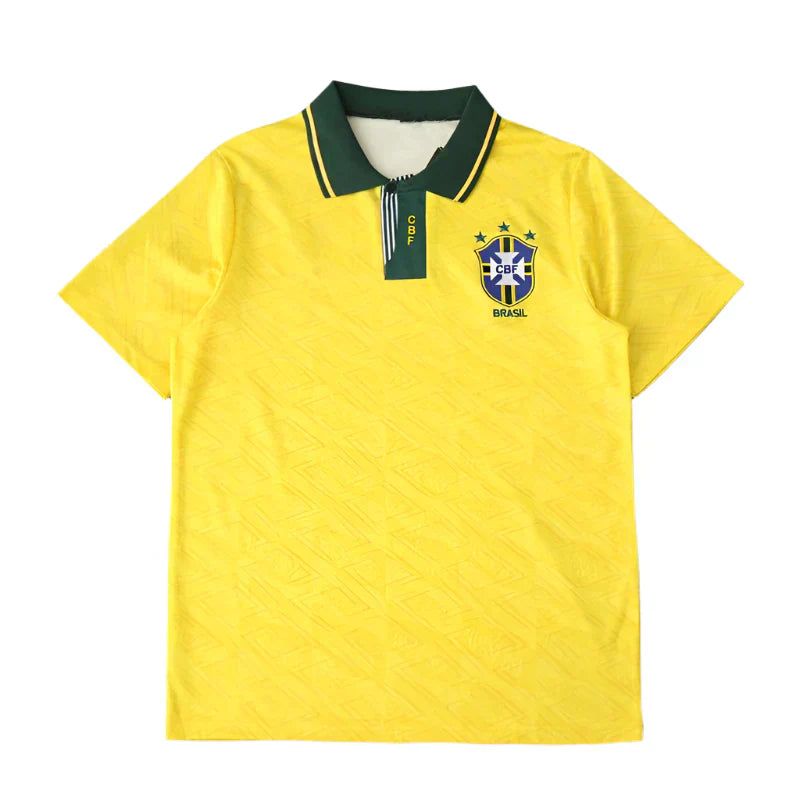 Brazil National Team Home Retro Fan Jersey 1991/93 Season