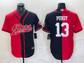 Men's San Francisco 49ers Brock Purdy #13 Red/Black Game Player Jerseys Joint Edition