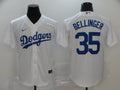Men's Los Angeles Dodgers Cody Bellinger #35 White Replica Baseball Jerseys
