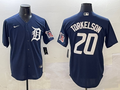 Men's Detroit Tigers Spencer Torkelson #20 Navy Replica Player Jerseys