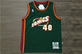 Shawn Kemp #40 Seattle SuperSonics Green 1995-96 Hardwood Classics Swingman Jersey – Mitchell & Ness