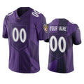 Custom1 Baltimore Ravens Purple Vapor Limited City Edition Jerseys Stitched American Football Jerseys
