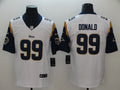 Men's Los Angeles Rams Aaron Donald #99 White Game Jerseys