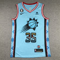 Men's Phoenix Suns Kevin Durant #35 Turquoise 2022/23 Swingman Jerseys - City Edition