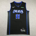 Kyrie Irving #11 Dallas Mavericks 2023/24 City Edition Swingman Jersey – Black MAVS Nike DFW