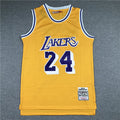 Men's Kobe Bryant Los Angeles Lakers #24 NBA Jerseys - Retro Yellow