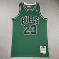 Michael Jordan #23 Chicago Bulls Mitchell & Ness Green 1997-98 St. Patrick's Day Hardwood Classics Swingman Jersey