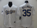 Men's Los Angeles Dodgers Cody Bellinger #35 White Stitched Jerseys
