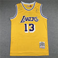 Men's Los Angeles Lakers Wilt Chamberlain #13 Yellow Classics Swingman Jerseys