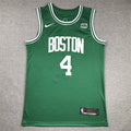 Men's Boston Celtics Jrue Holiday #4 Kelly Green Swingman Jerseys - Icon Edition