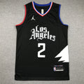 Men's LA Clippers Kawhi Leonard Jordan Brand Black 2022/23 Statement Edition Swingman Jerseys