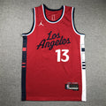 Men's LA Clippers Paul George #13 Red Swingman Player Jerseys