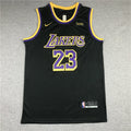 LeBron James #23 Los Angeles Lakers Black 2020-21 Earned Edition Championship Swingman Jersey