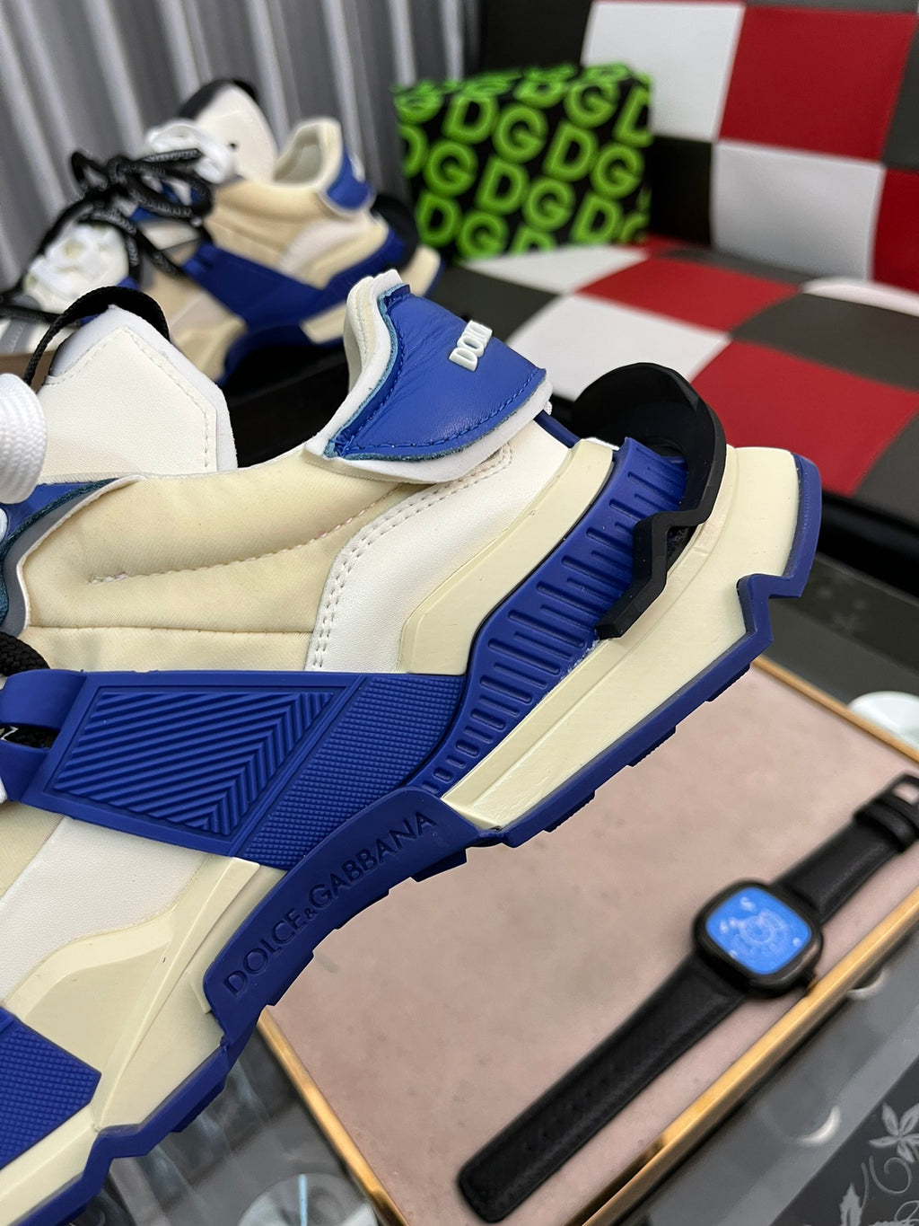 Dolce & Gabbana DG Chunky Dad Sneakers with TPU Sole