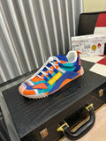 Dolce & Gabbana DG Couple's Multi-Material Casual Sneakers