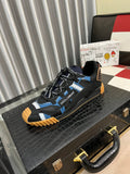 Dolce & Gabbana DG Premium Men's Mixed-Material Casual Sneakers