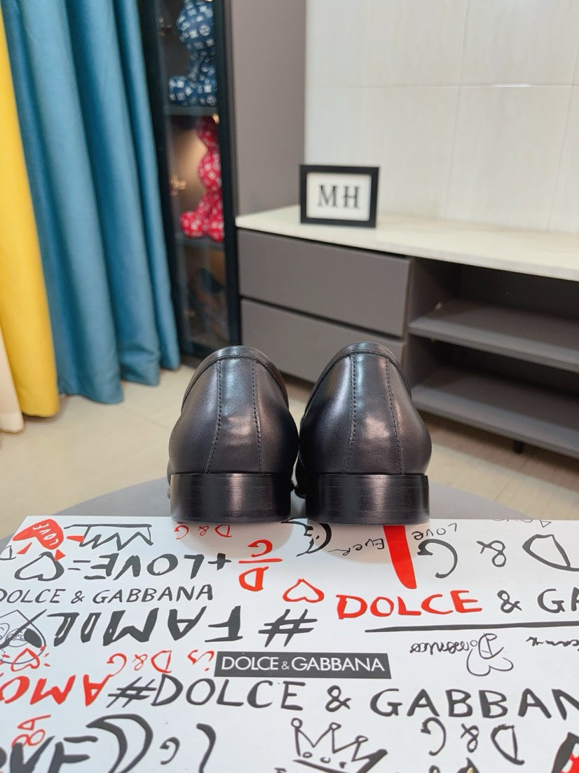 Dolce & Gabbana DG Men's Dress Shoes in Premium Calfskin