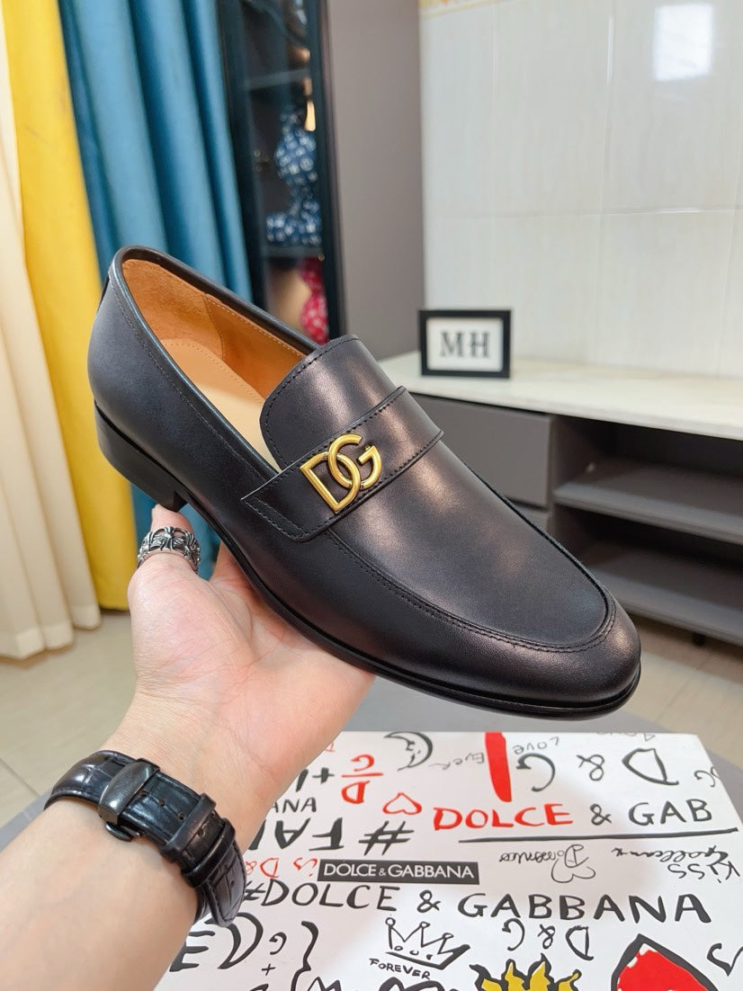 Dolce & Gabbana DG Men's Dress Shoes in Premium Calfskin
