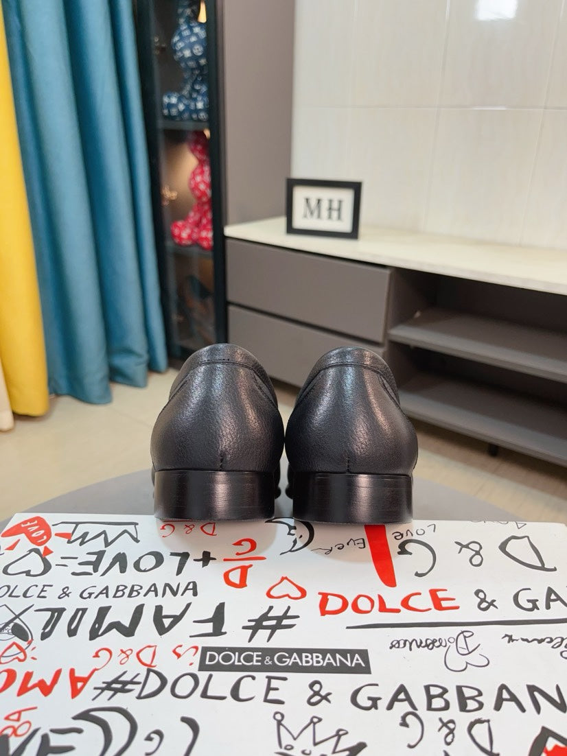 Dolce & Gabbana DG Men's Dress Shoes in Premium Calfskin