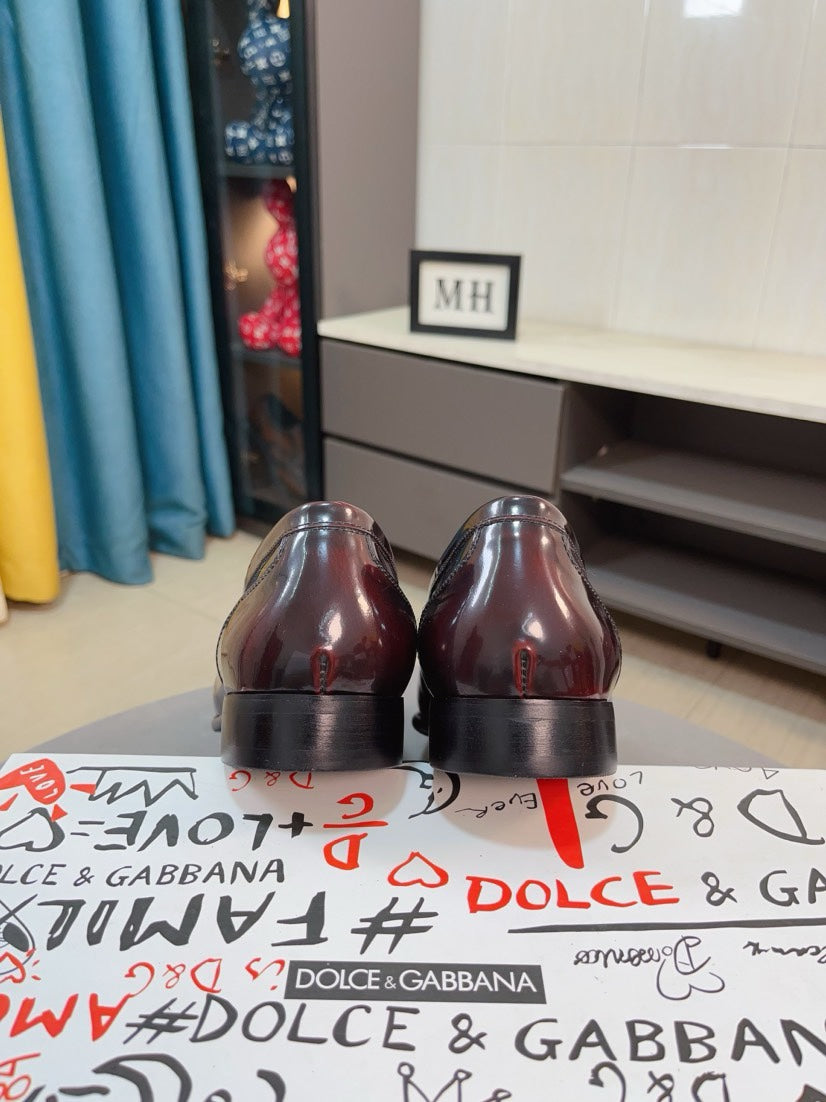 Dolce & Gabbana DG Men's Dress Shoes in Premium Calfskin
