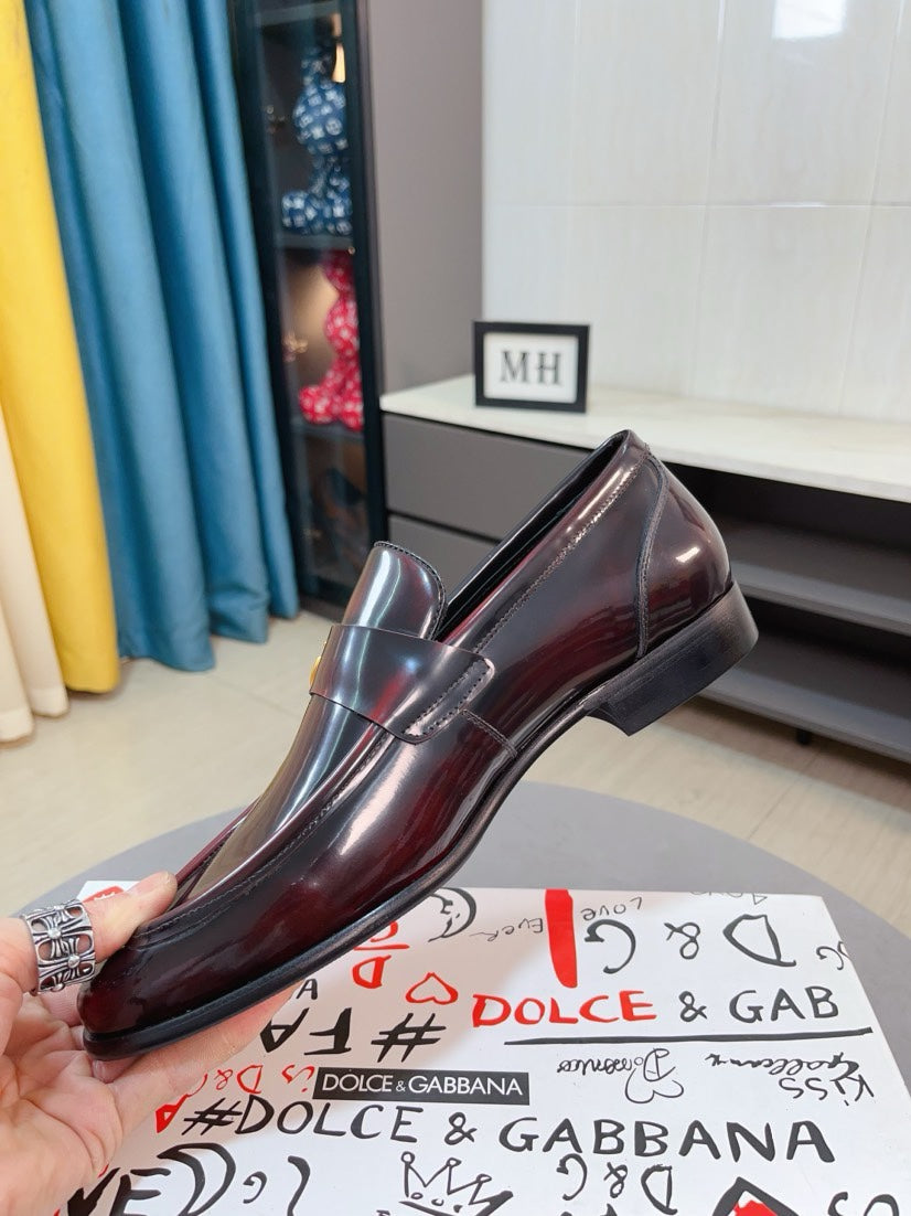 Dolce & Gabbana DG Men's Dress Shoes in Premium Calfskin