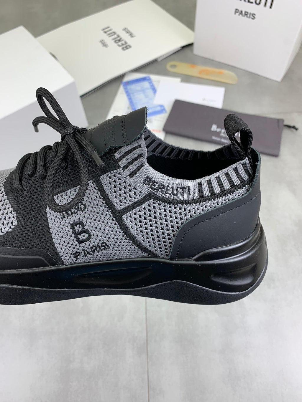 Berluti Men's Edge-Last Leather Casual Shoes