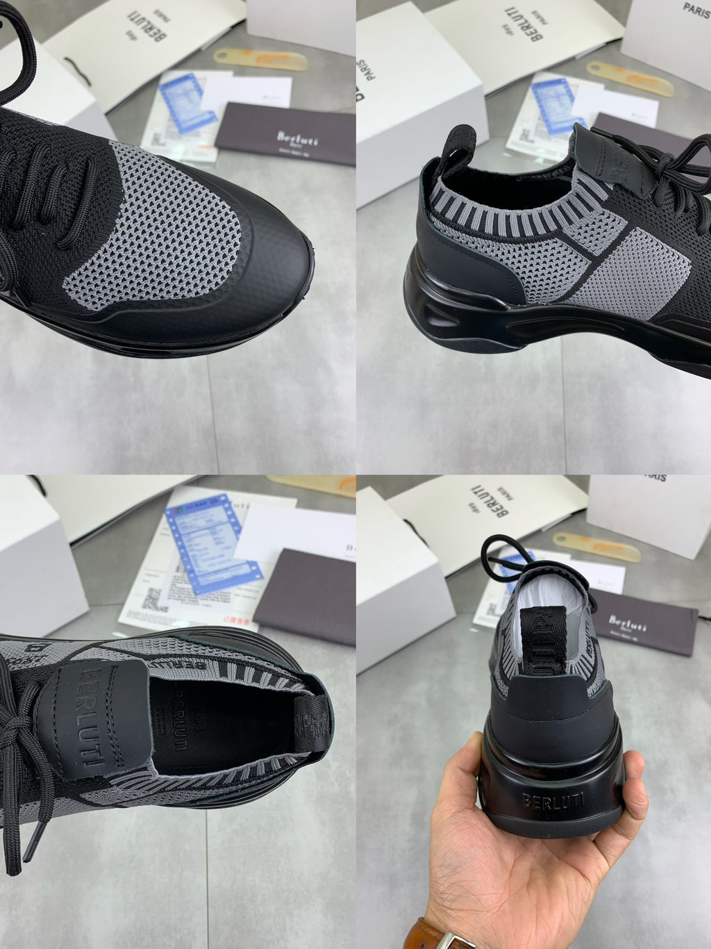 Berluti Men's Edge-Last Leather Casual Shoes