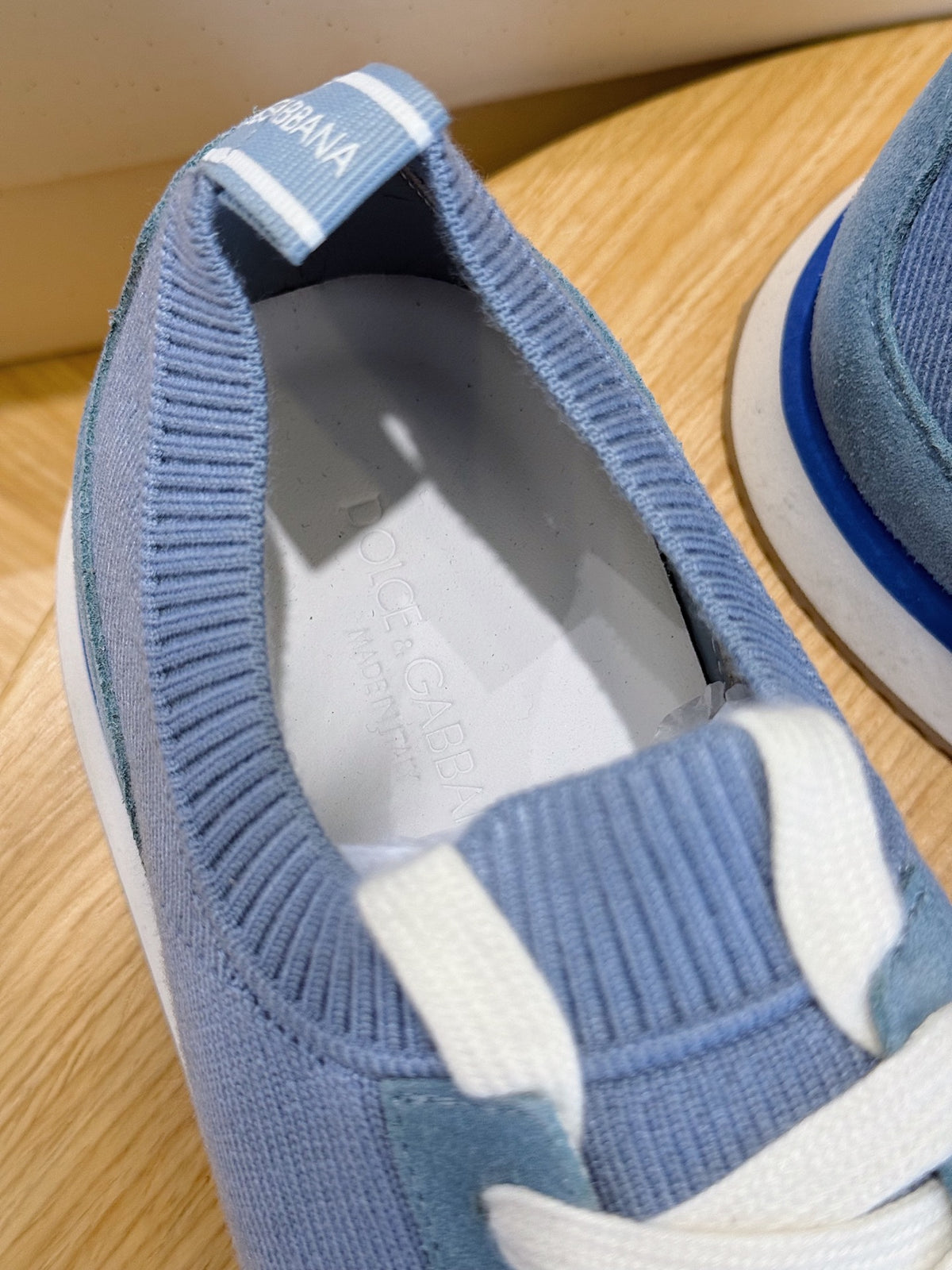Dolce & Gabbana DG Cushion Mixed-Material Casual Sneakers