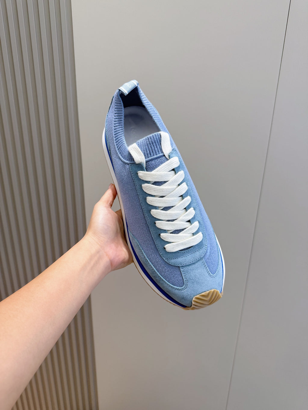 Dolce & Gabbana DG Cushion Mixed-Material Casual Sneakers